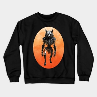 Orange Moon Werewolf Crewneck Sweatshirt